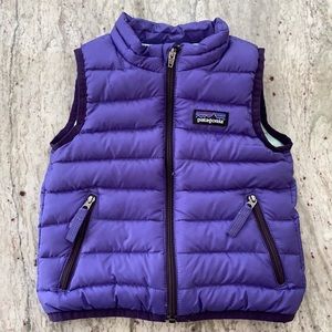Patagonia Toddler 12M Down Sweater Vest